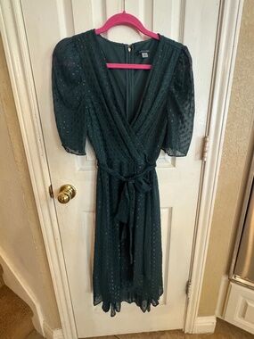 Dark Green Tommy Hilfer Cocktail Dress